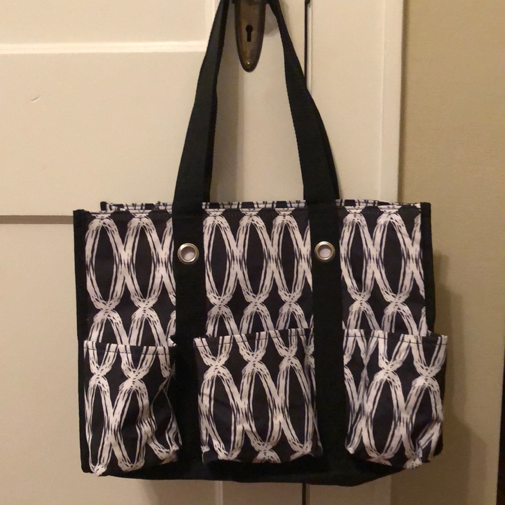Thirty One zip top organizing utility Tote